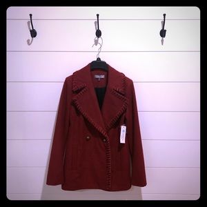 Bagatelle Wool Lined Double-breasted Pea Coat